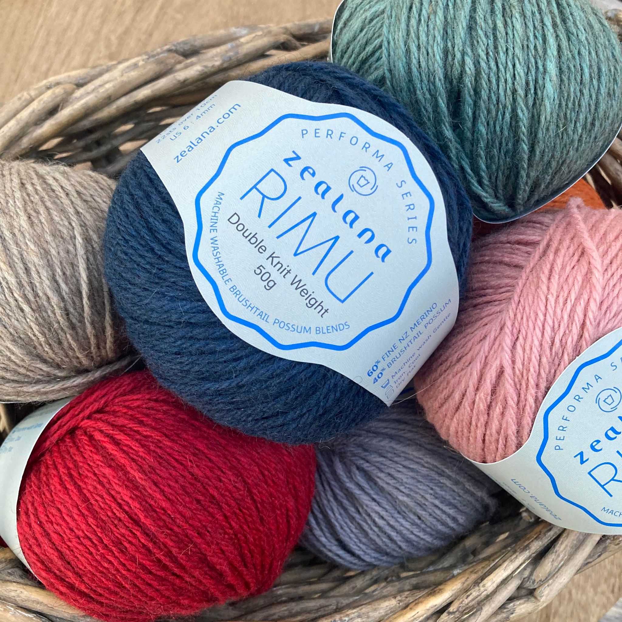 3 Rimu Zealana Rimu 8ply Merino/Possum | Castle Handmade